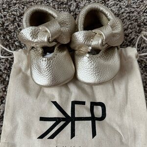 Freshly Picked Gold Bow Moccasin